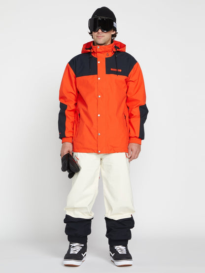 Longo Gore-Tex Snow Jacket - Orange Shock