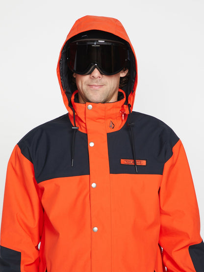 Longo Gore-Tex Snow Jacket - Orange Shock