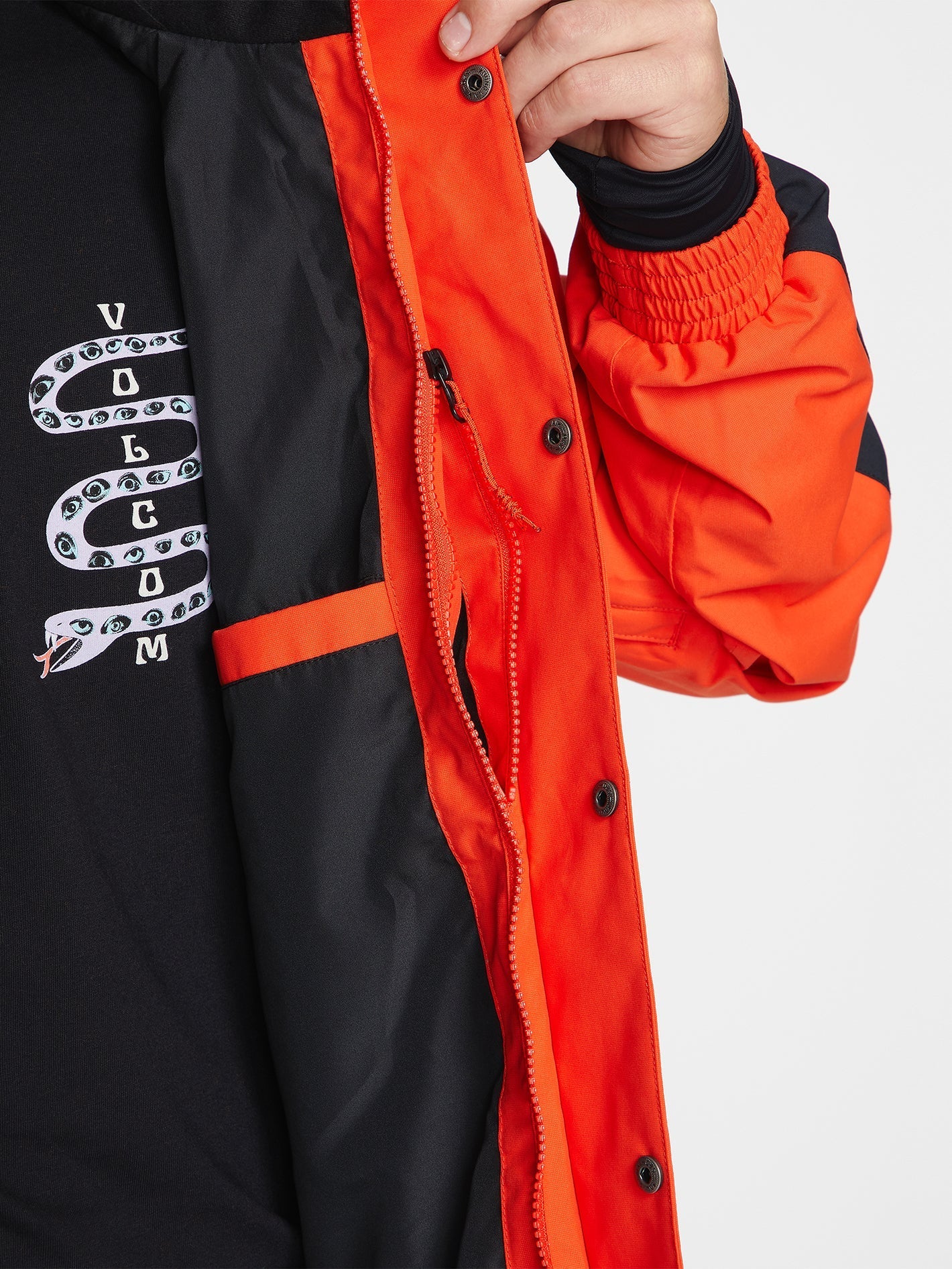 Longo Gore-Tex Snow Jacket - Orange Shock
