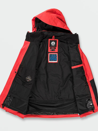 Longo Gore-Tex Snow Jacket - Orange Shock