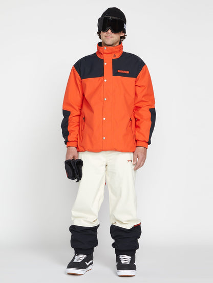 Longo Gore-Tex Snow Jacket - Orange Shock