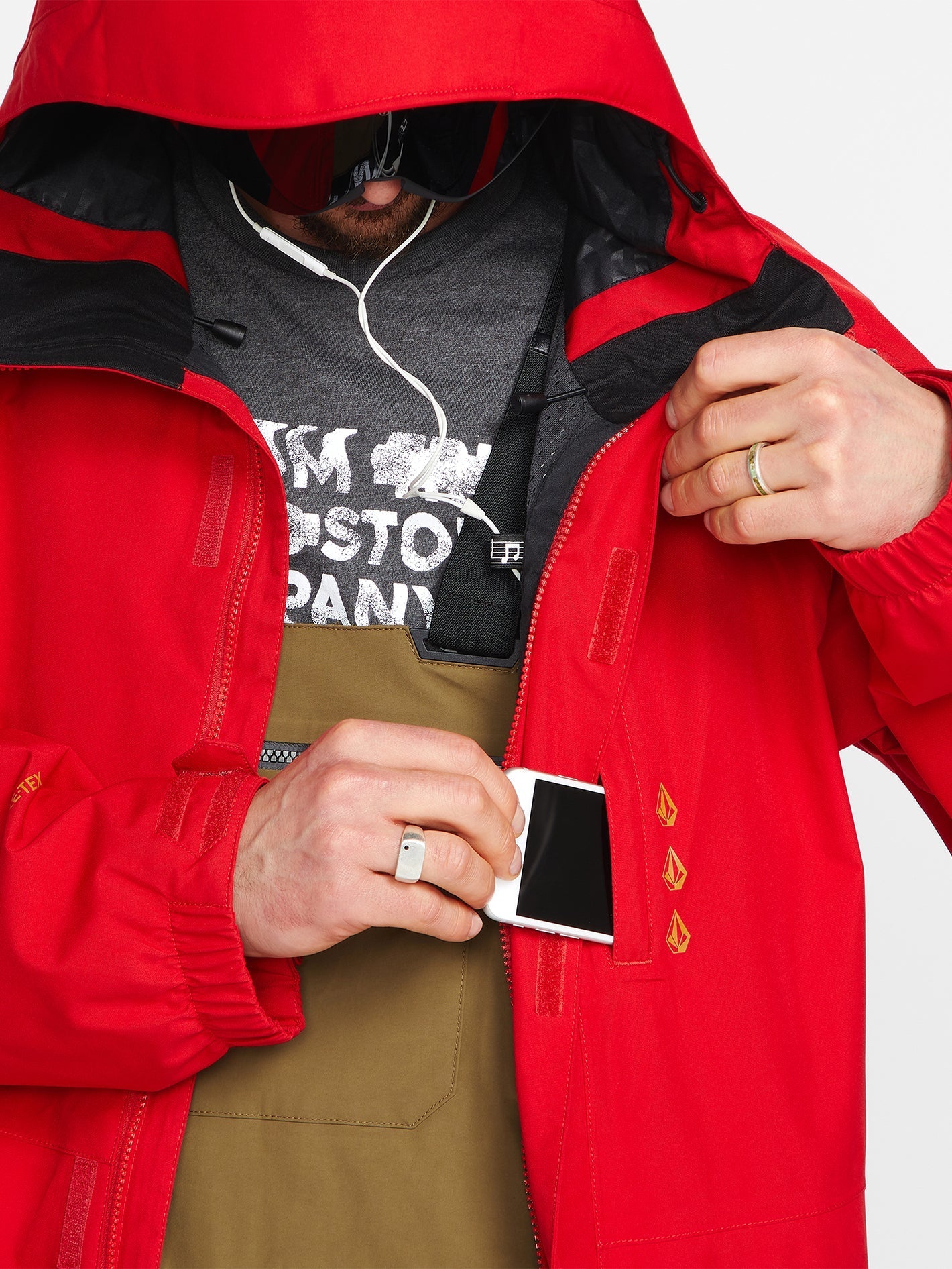 Veste de snow Dua Gore-Tex - Red