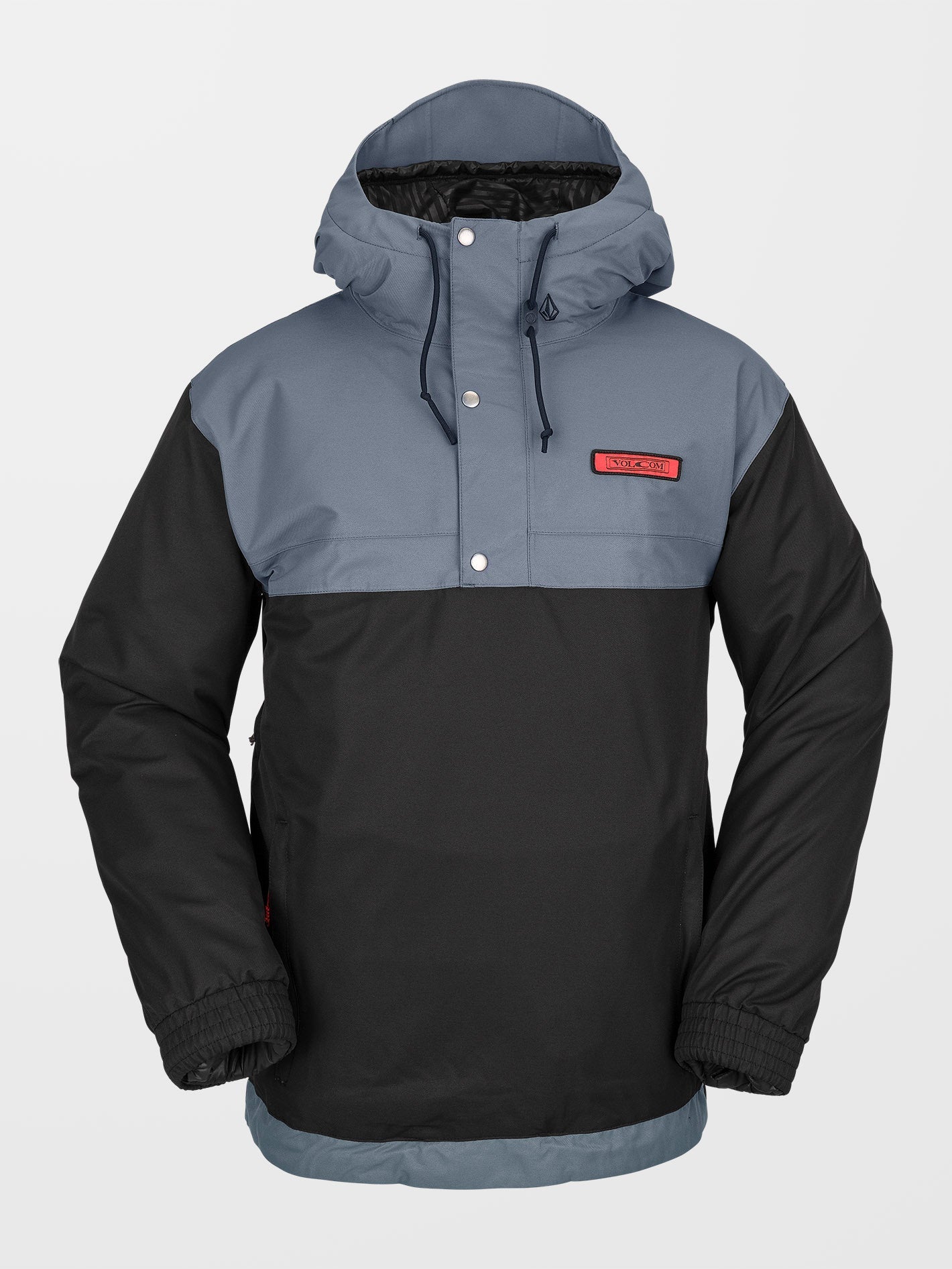 Longo Pullover-Schneejacke - Schwarz