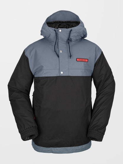 Longo Pullover-Schneejacke - Schwarz