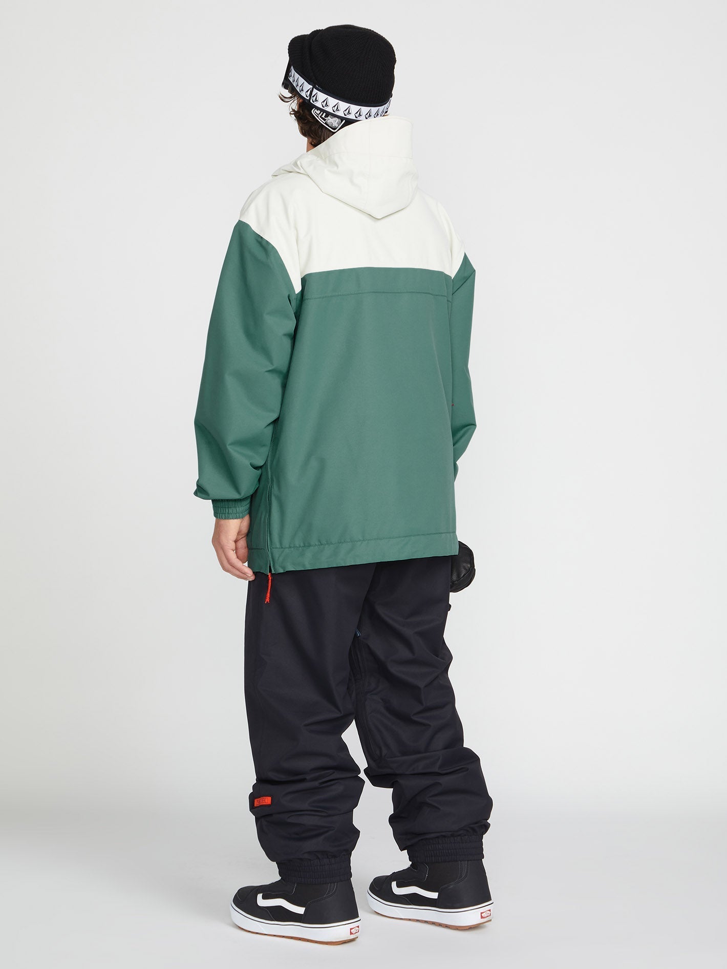 Longo Pullover-Schneejacke - Salbeigrün