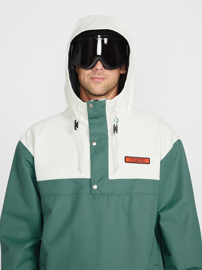 Longo Pullover-Schneejacke - Salbeigrün