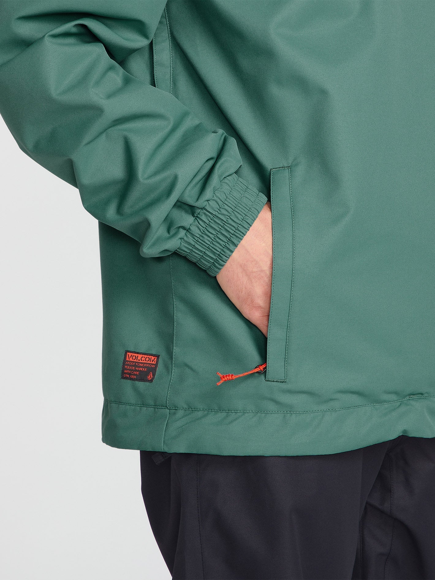 Longo Pullover-Schneejacke - Salbeigrün