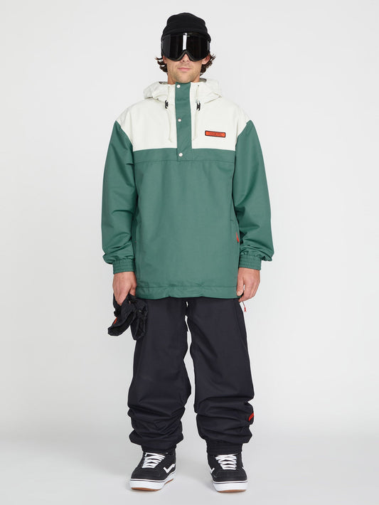 Longo Pullover-Schneejacke - Salbeigrün