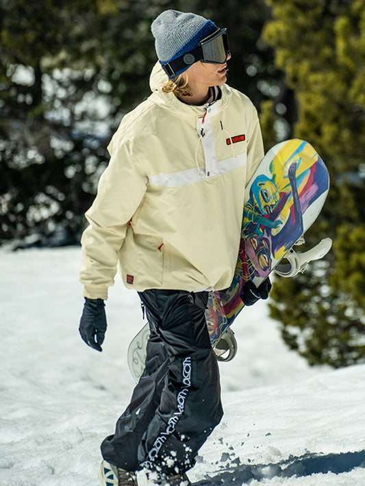 Longo Pullover-Schneejacke - Gelb