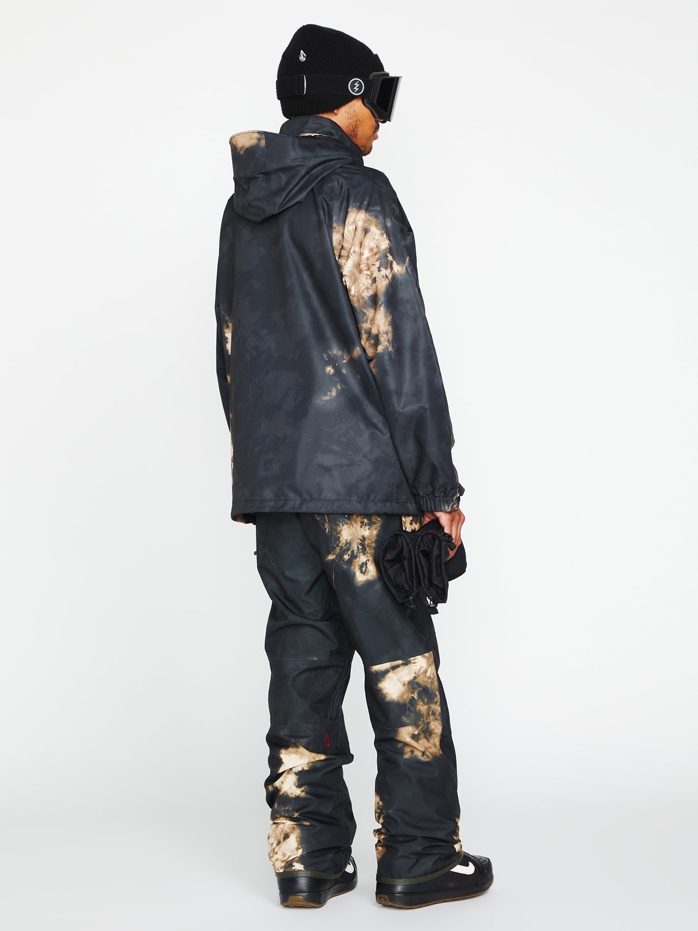 Iconic Stone Schneejacke - Bleach Black