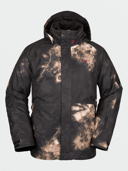 Iconic Stone Schneejacke - Bleach Black