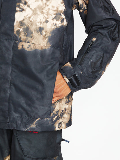 Iconic Stone Schneejacke - Bleach Black