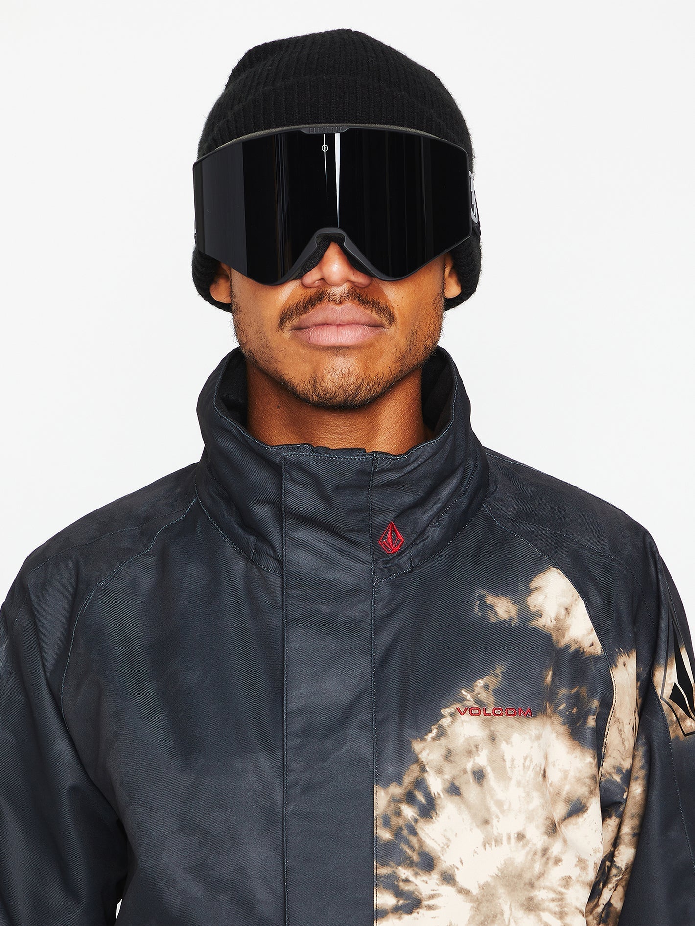 Iconic Stone Schneejacke - Bleach Black