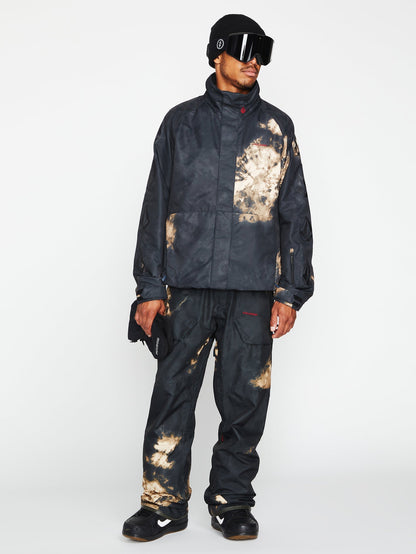 Iconic Stone Schneejacke - Bleach Black