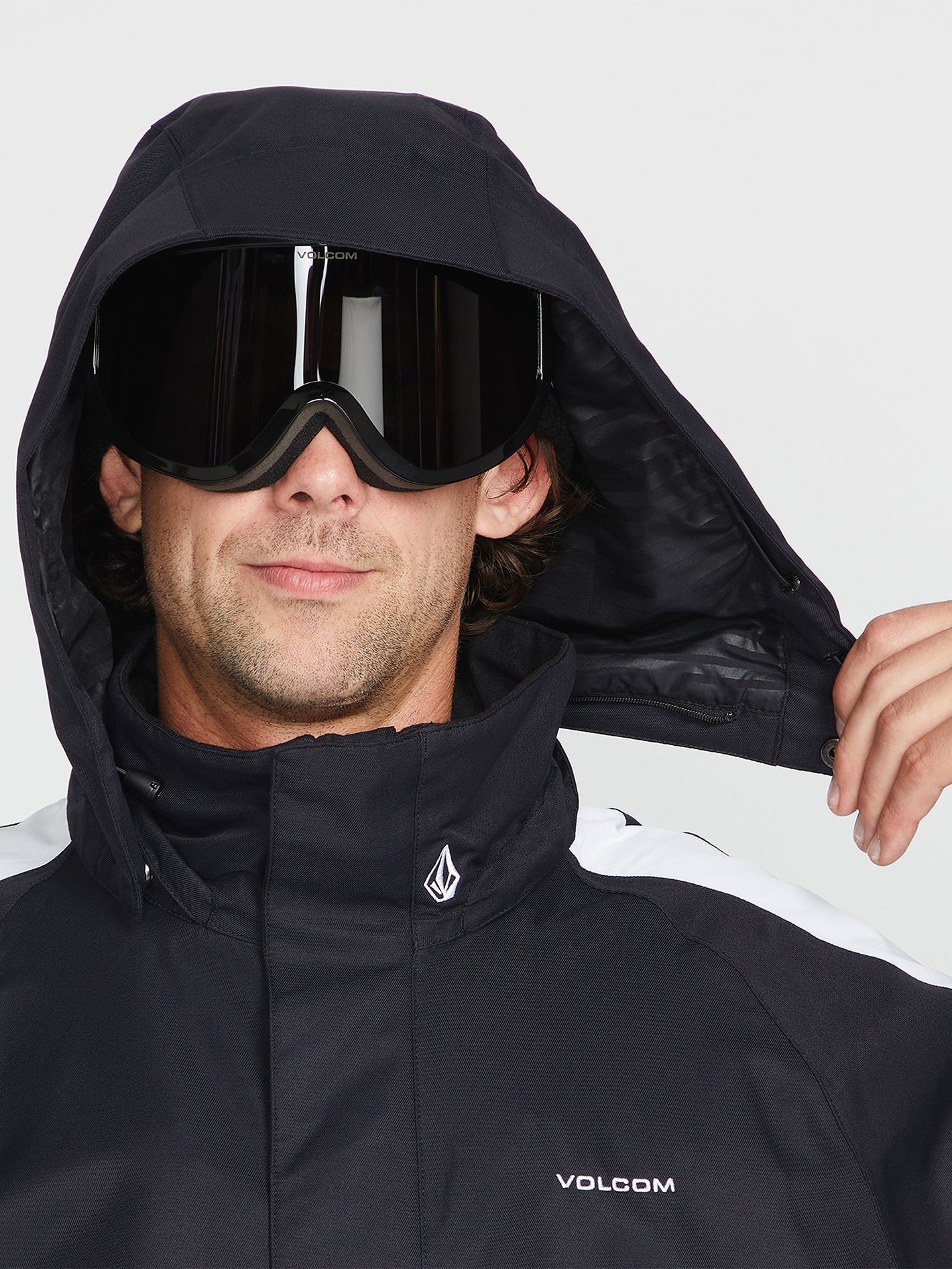 Iconic Stone Schneejacke - Schwarz