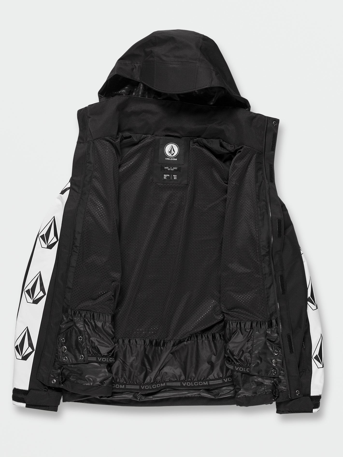 Iconic Stone Schneejacke - Schwarz