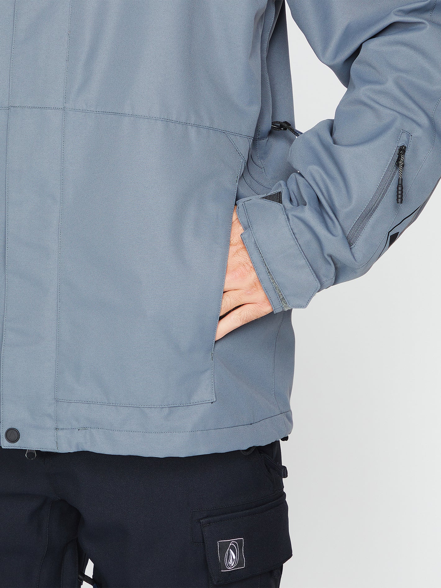 Iconic Stone Schneejacke - Dunkelgrau