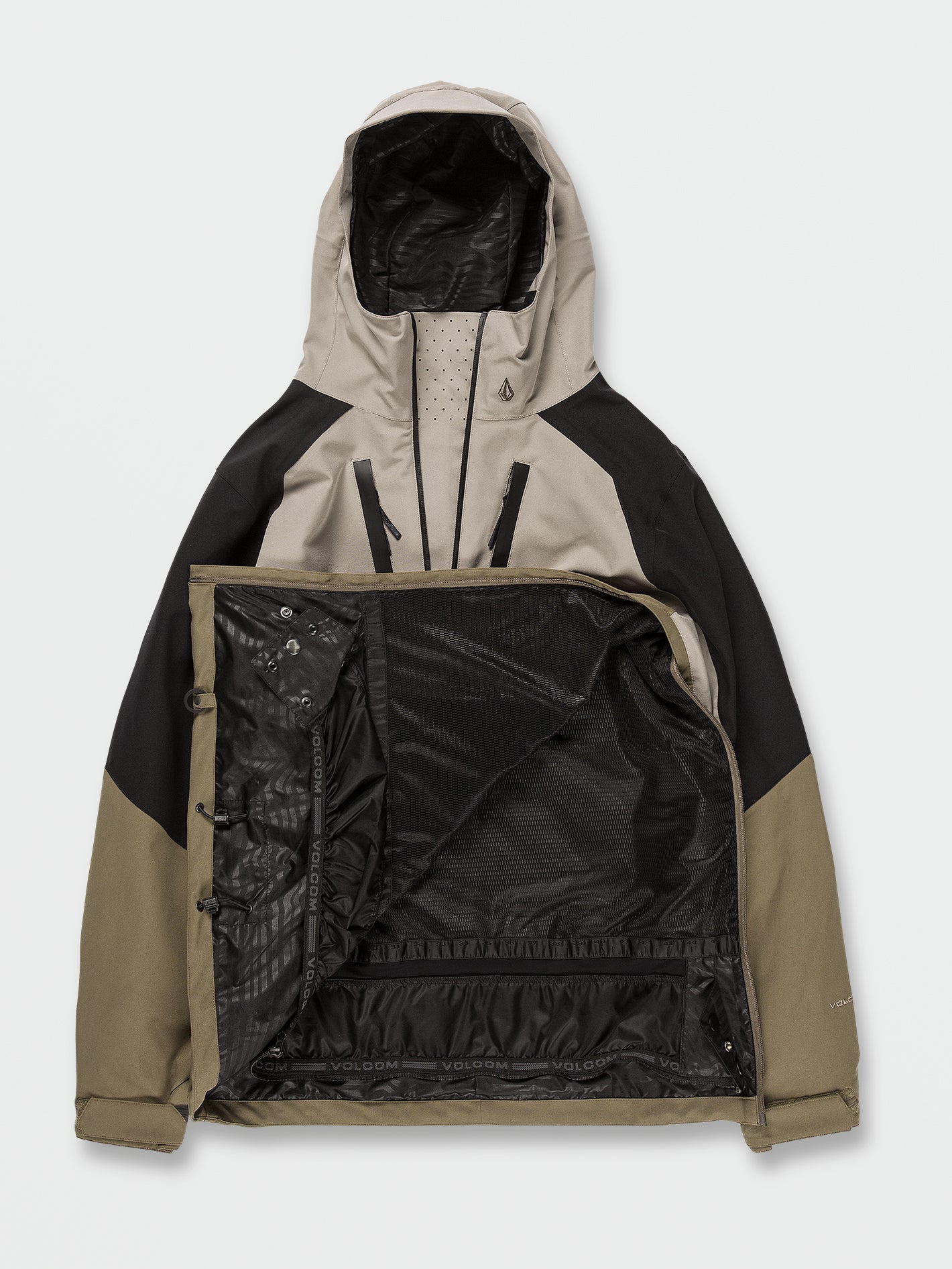 Veste de snow Brighton Pullover - Dark Khaki