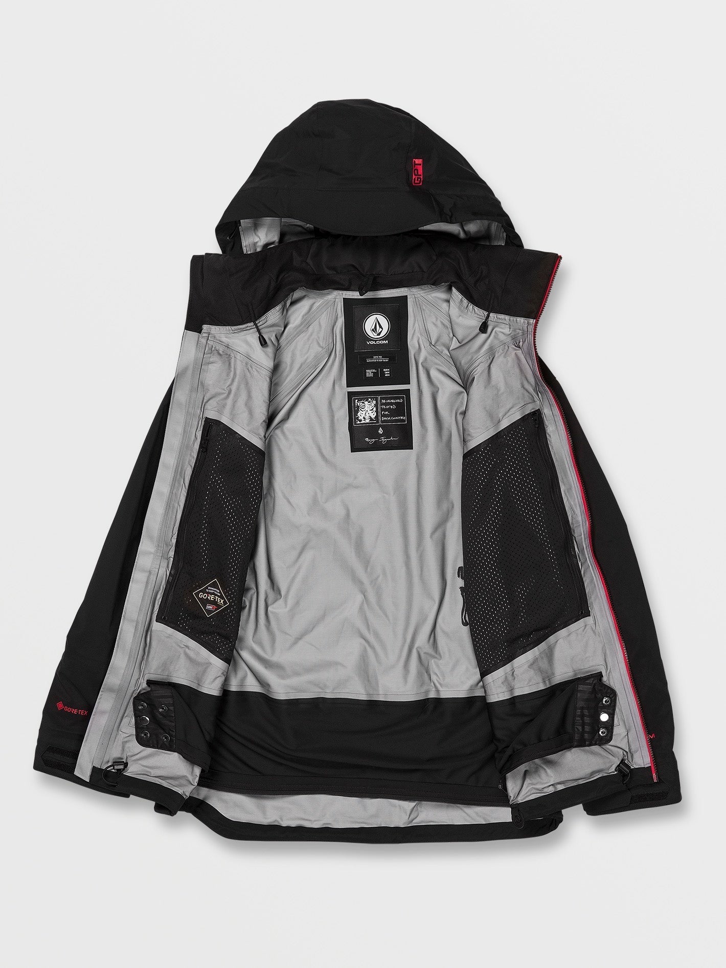 Guch Stretch Gore-Tex Jacke - SCHWARZ