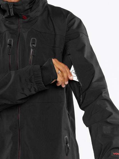 Guch Stretch Gore-Tex Jacke - SCHWARZ