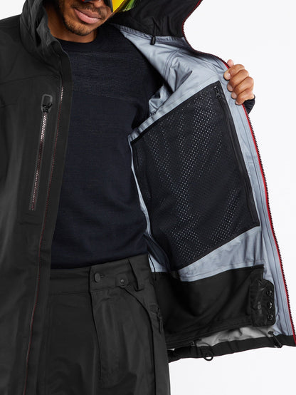 Guch Stretch Gore-Tex Jacke - SCHWARZ