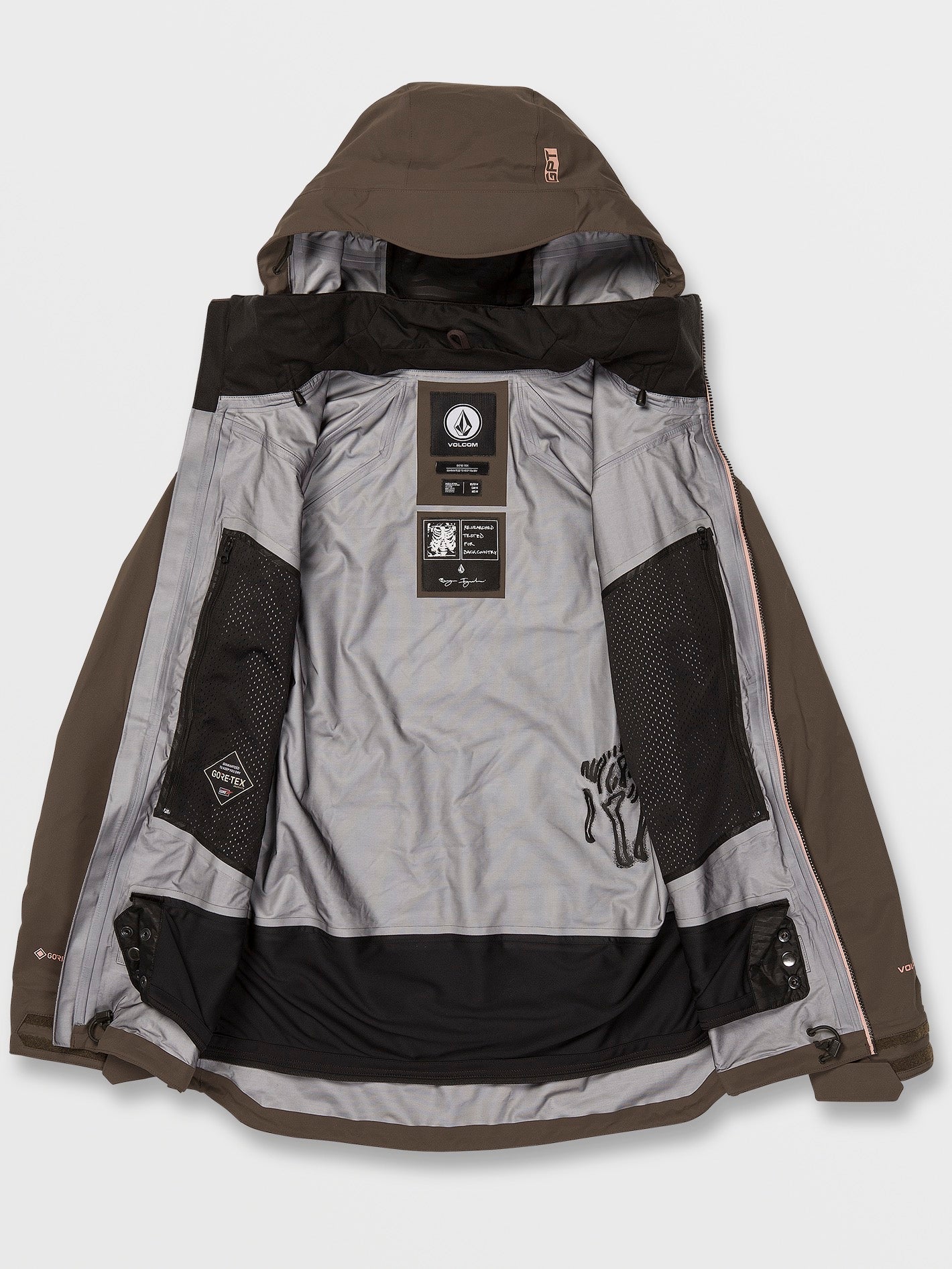 Veste Stretch Gore-Tex Guch  - BROWN