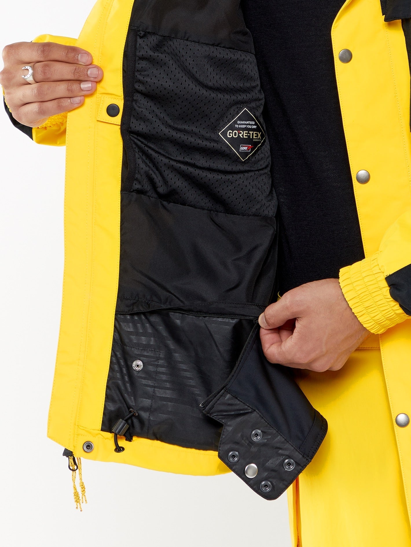 Gore-Tex Longo Jacke - HELLGELB