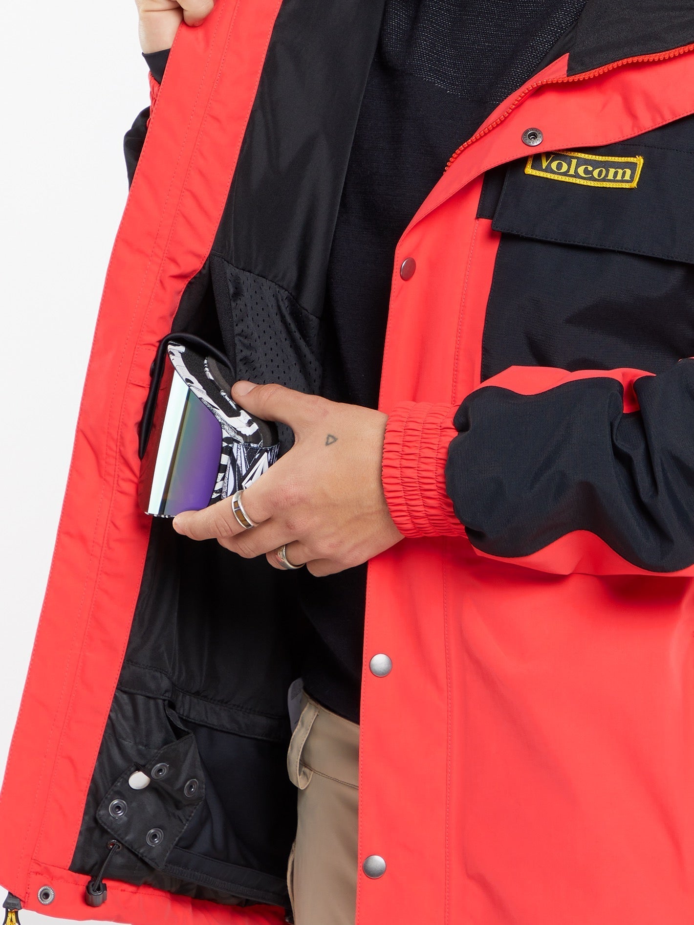 Veste Gore-Tex Longo  - ORANGE