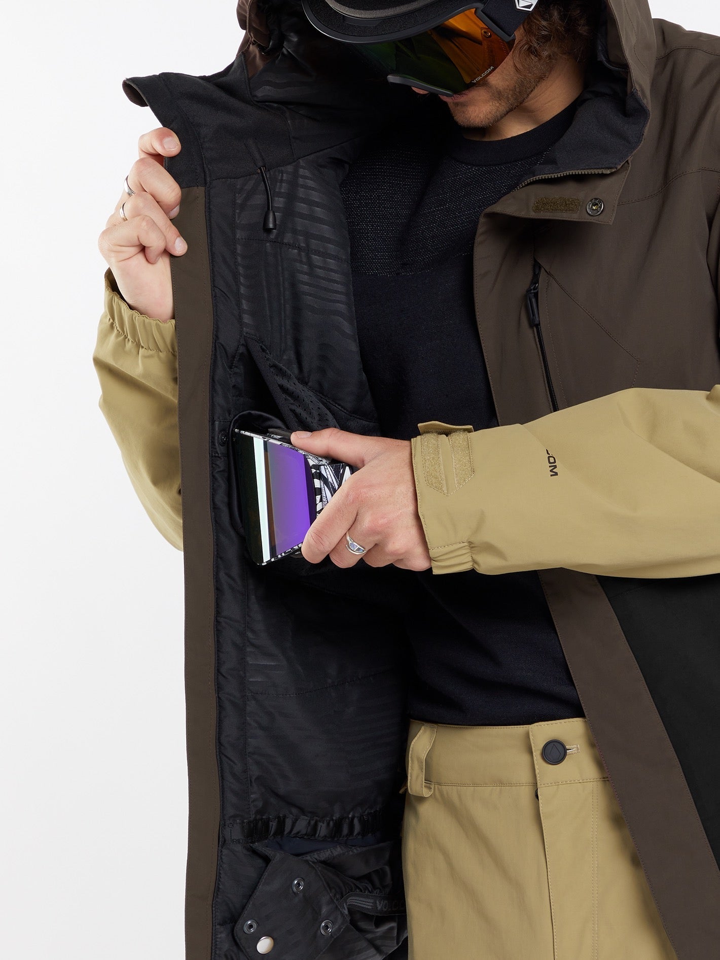 Veste Gore-Tex L - BROWN