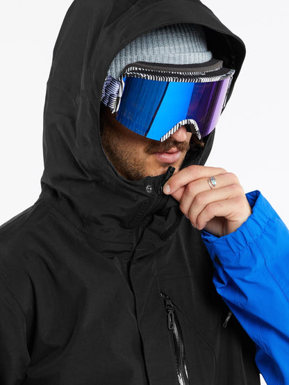 Gore-Tex Jacke L - ELECTRIC BLUE