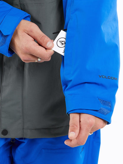 Gore-Tex Jacke L - ELECTRIC BLUE