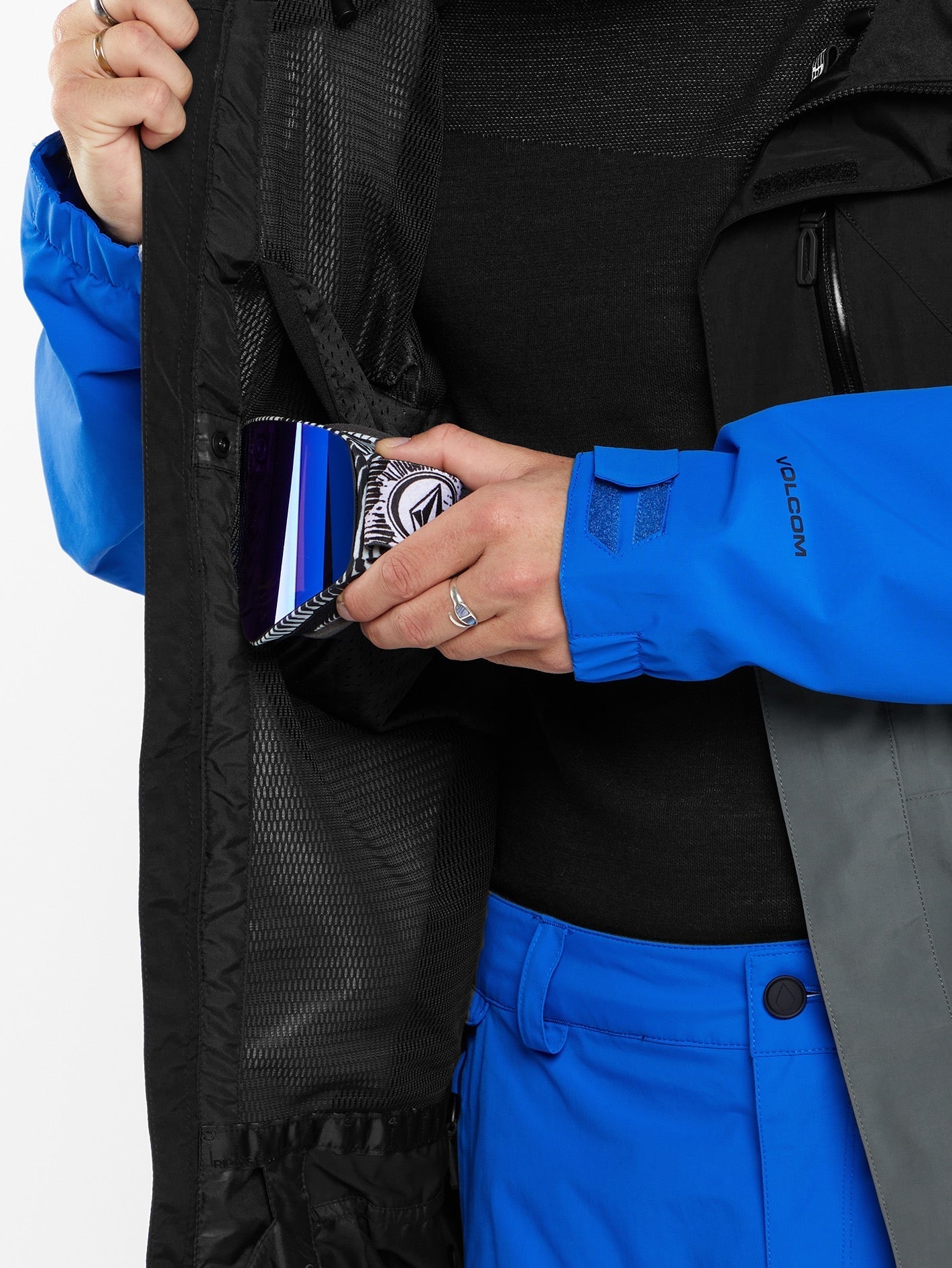 Gore-Tex Jacke L - ELECTRIC BLUE