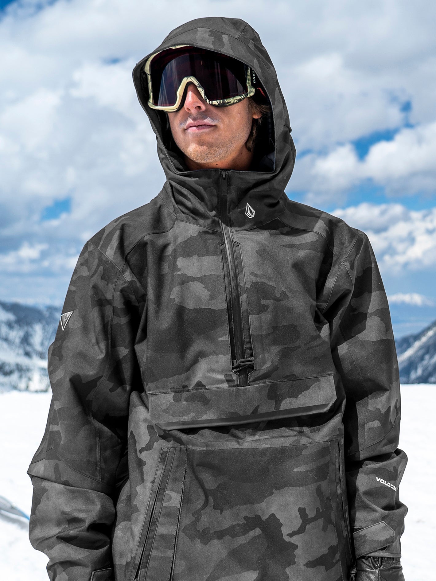 Veste Brighton - BLACK CAMO