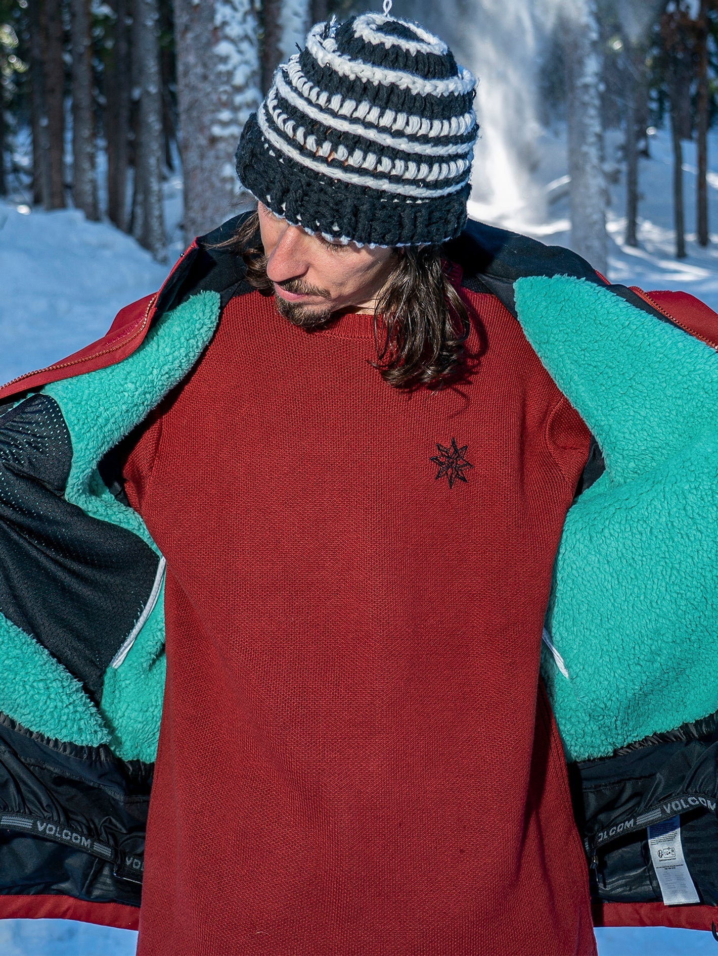 Veste Ravraah - MAROON