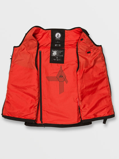 Iguchi Slack ärmellose Jacke – SCHWARZ