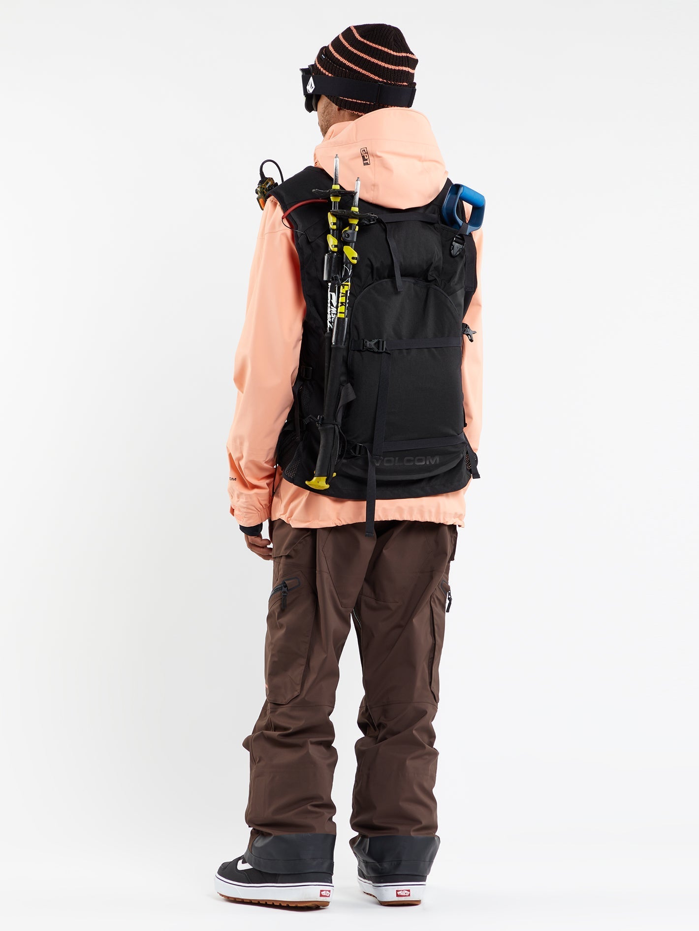 Iguchi Slack ärmellose Jacke – SCHWARZ
