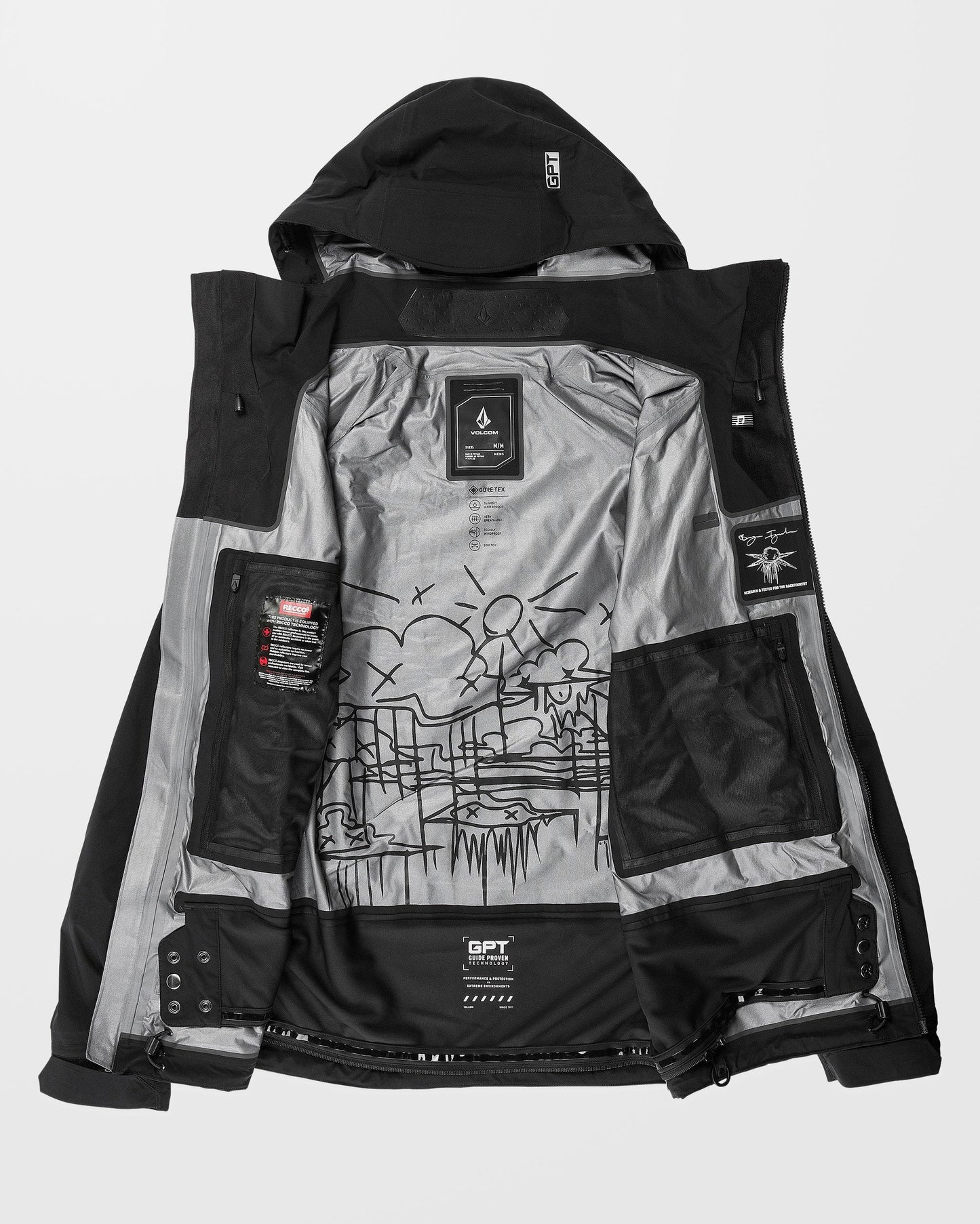 Guch Stretch Gore-Tex Jacket - Black