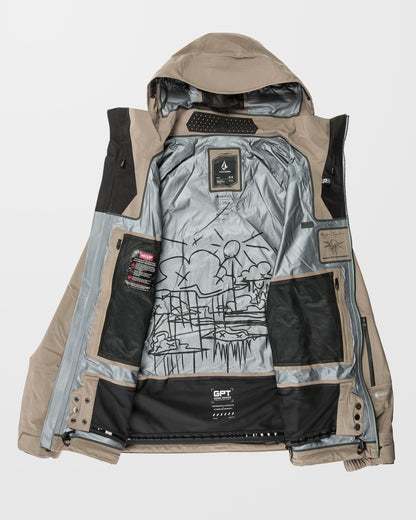 Guch Stretch Gore-Tex Jacke - Kastanienbraun