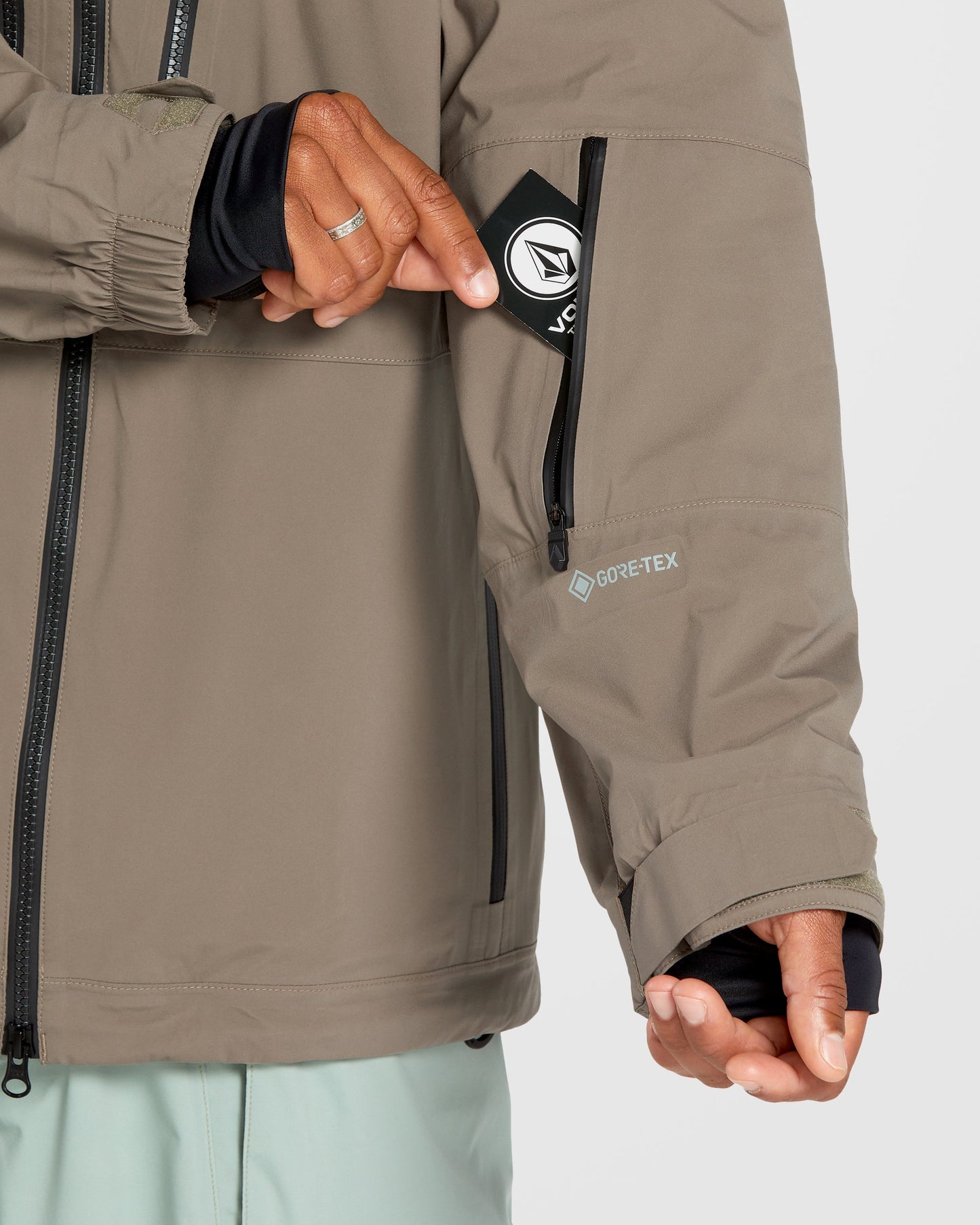 Guch Stretch Gore-Tex Jacke - Kastanienbraun