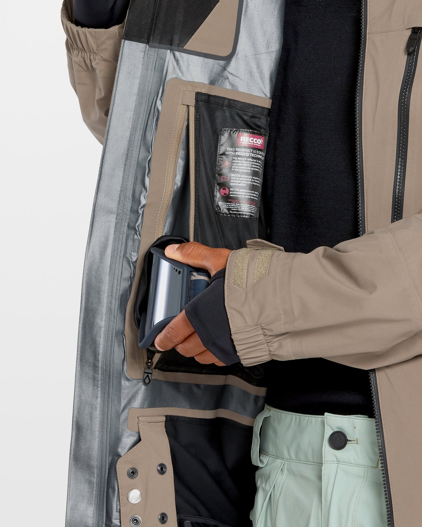Guch Stretch Gore-Tex Jacke - Kastanienbraun