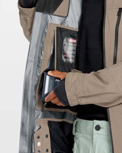 Guch Stretch Gore-Tex Jacke - Kastanienbraun