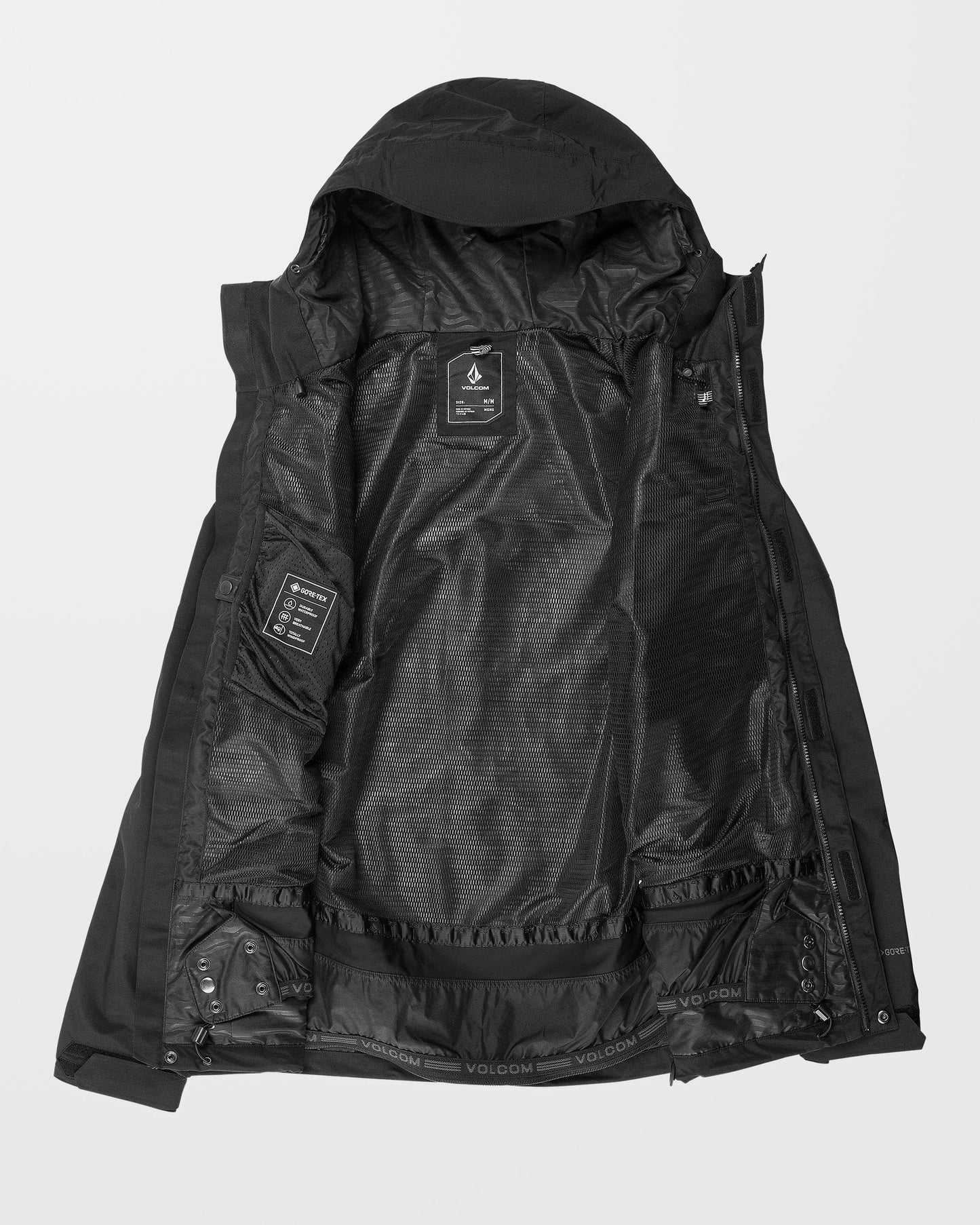 L Gore-Tex Jacke - Schwarz