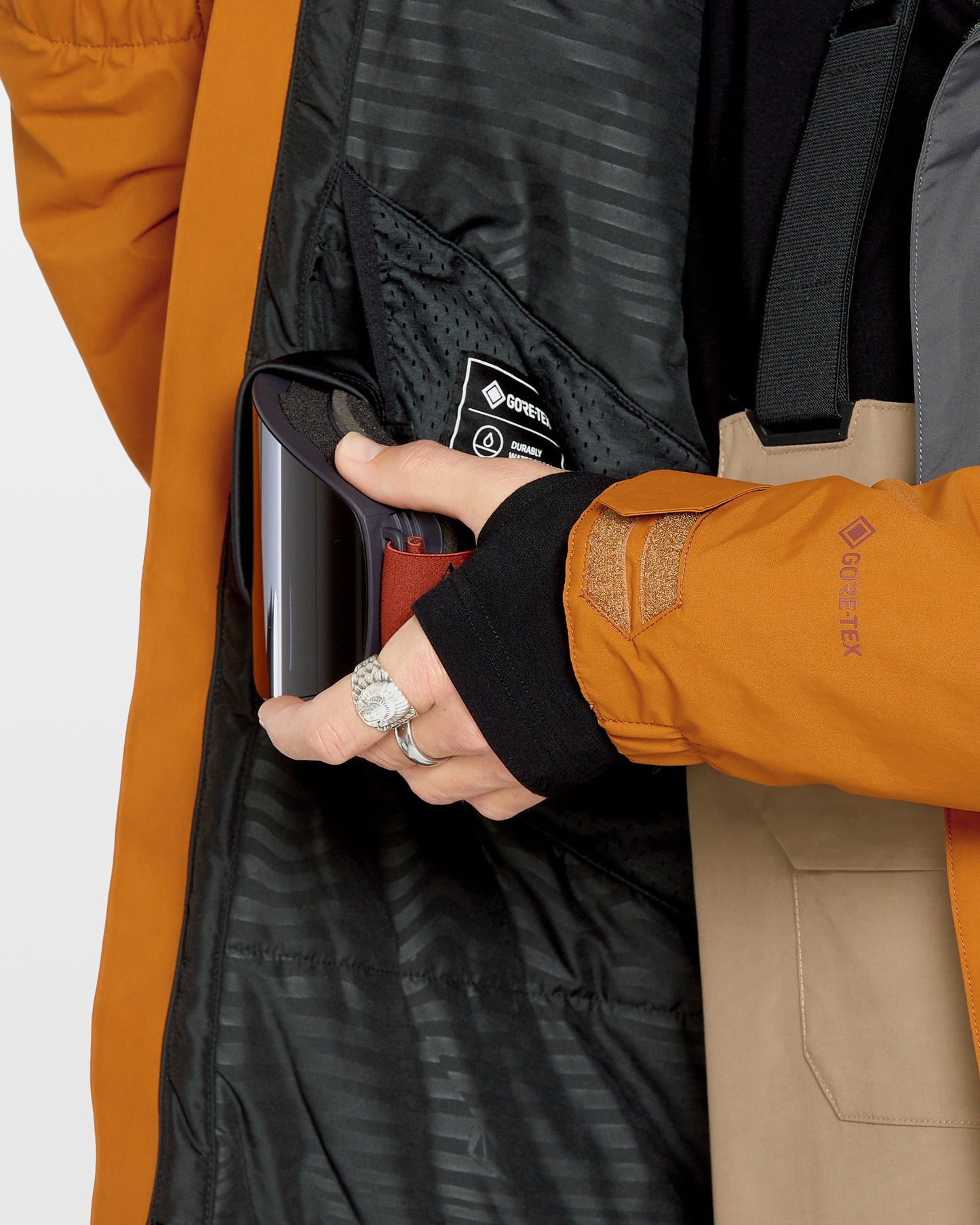 Veste L Gore-Tex - Caramel