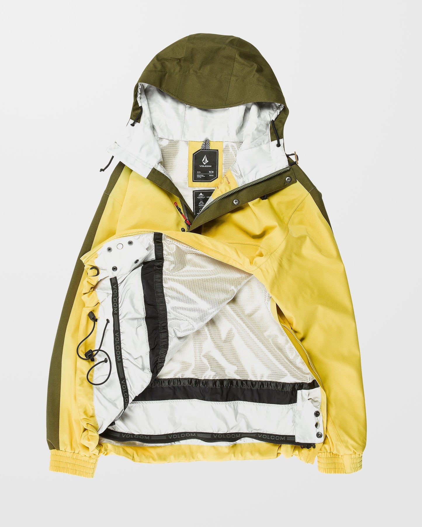 Longo 20K Jacke - Dunkelgelb