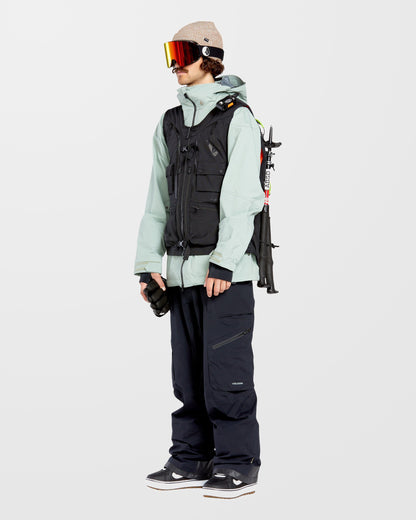 Iguchi Slack Ärmellose Jacke - Schwarz