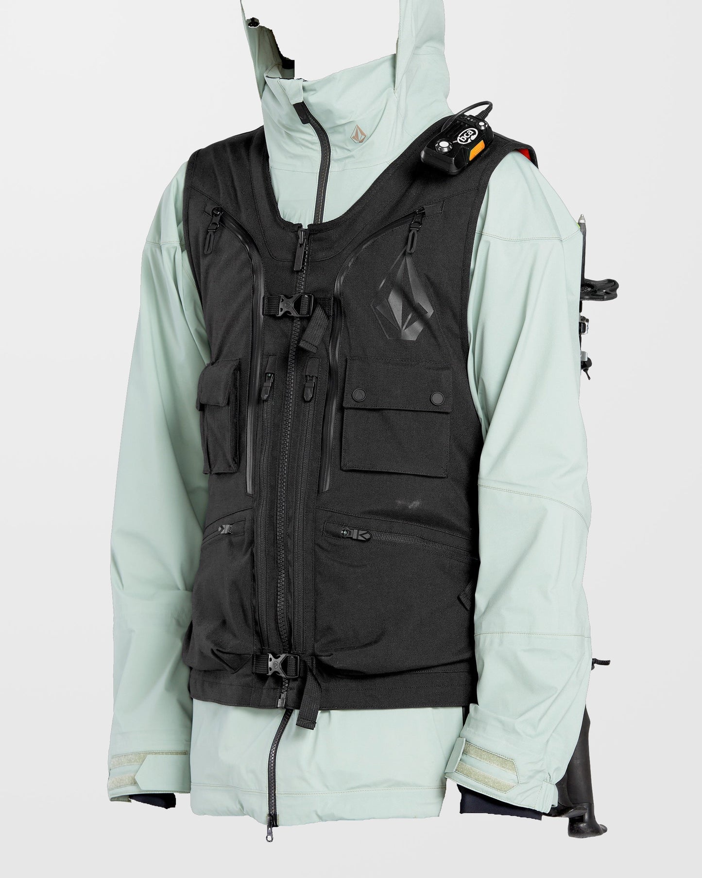 Iguchi Slack Ärmellose Jacke - Schwarz