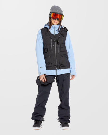 Iguchi Slack Ärmellose Jacke - Schwarz