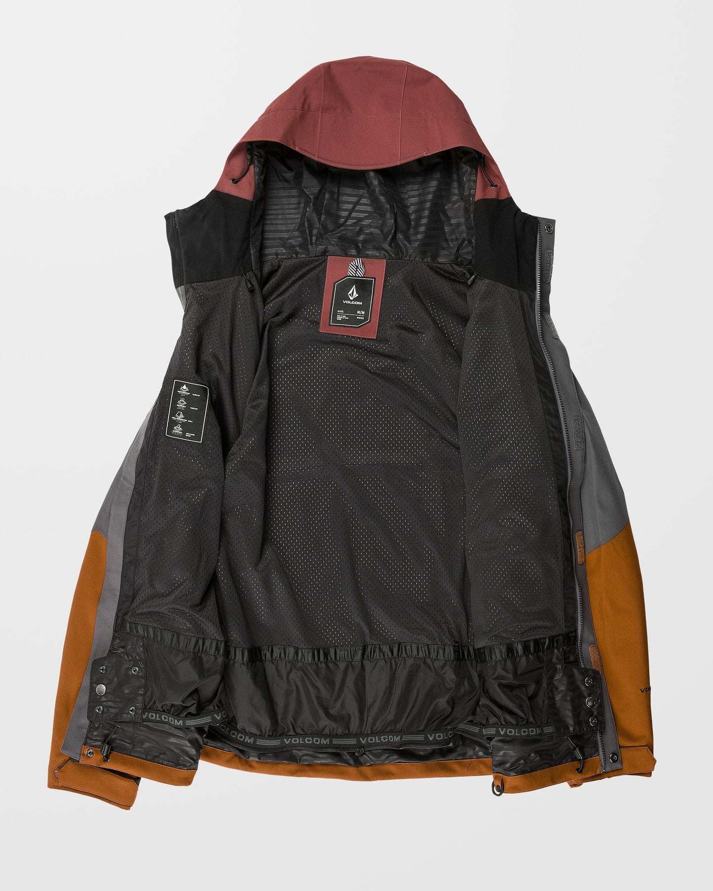 Brighton Full Zip Jacket - Caramel