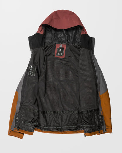 Brighton Full Zip Jacket - Caramel