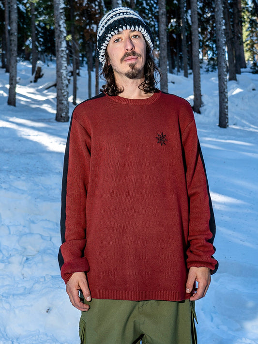 Ravelson Pullover - Kastanienbraun